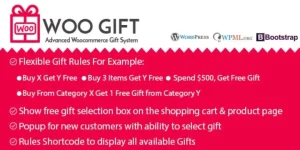 Woo Gift - Advanced Woocommerce Gift WordPress Plugin