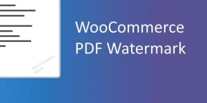 Woocommerce PDF Watermark WordPress Plugin