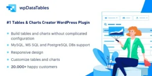 wpDataTables – WP Data Tables and Charts Manager for WordPress