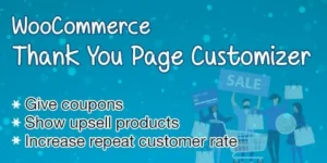 WooCommerce Thank You Page Customizer WordPress Plugin