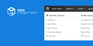 Max Mega Menu Pro WordPress Plugin