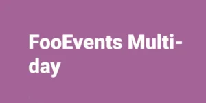 FooEvents Multi-Day Addon WordPress Plugin
