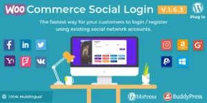 WooCommerce Social Login WordPress Plugin