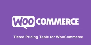 Tiered Pricing Table for WooCommerce WordPress Plugin