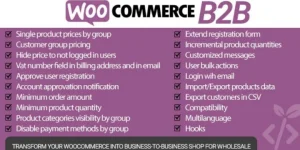 WooCommerce B2B WordPress Plugin