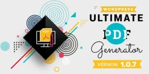 Wp Ultimate Pdf Generator WordPress Plugin