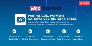 WooCommerce Partial COD Premium Addon
