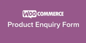 WooCommerce Product Enquiry Form WordPress Plugin
