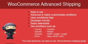 WooCommerce Advanced Shipping WordPress Plugin