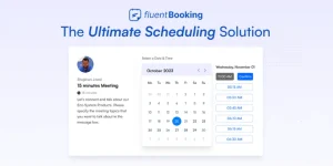 Fluent Booking Pro WordPress Plugin