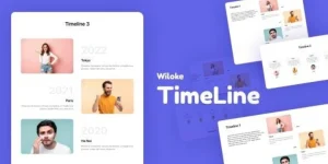 Wiloke Elementor Timeline Addon WordPress Plugin