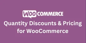Quantity Discounts & Pricing for WooCommerce WordPress Plugin