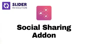 Slider Revolution Social Sharing Addon WordPress Plugin