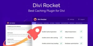 Divi Rocket – Divi Caching WordPress Plugin