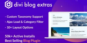 Divi Blog Extras WordPress Plugin