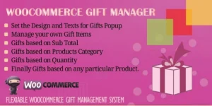 WooCommerce Gift Manager WordPress Plugin