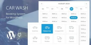 Car Wash Booking System WordPress Plugin
