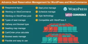 Advance Seat Reservation Management for WooCommerce