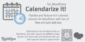 Calendarize it! for WordPress